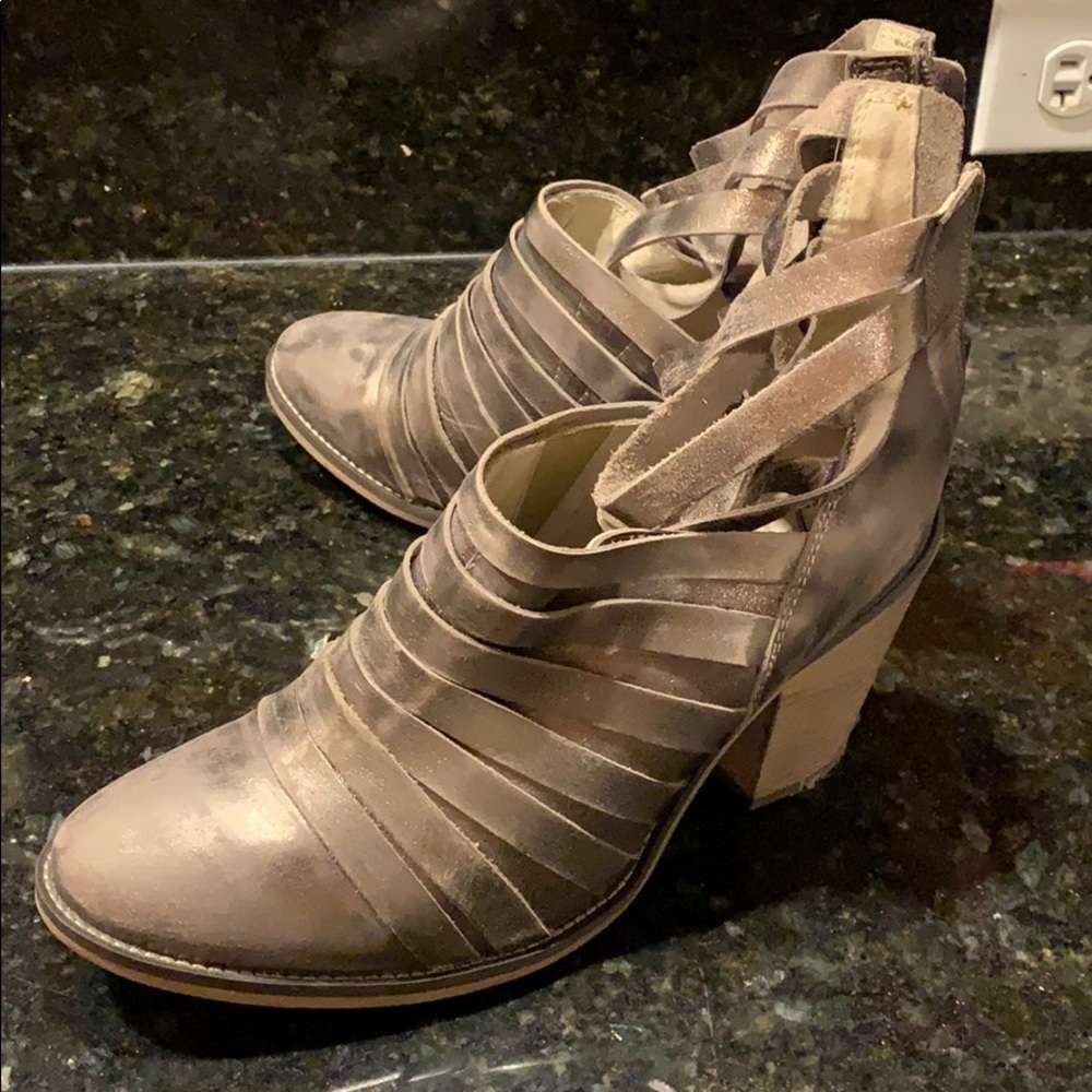 Free People Strappy Hybrid Bootie